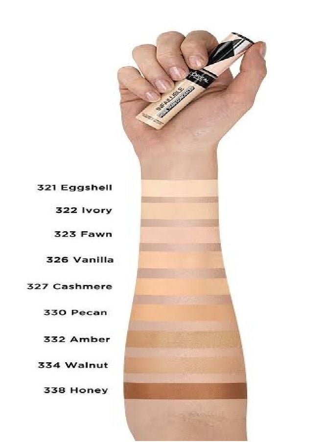 L'OREAL PARIS - Infallible Concealer - Full Coverage Waterproof 323 Fawn - Image 1
