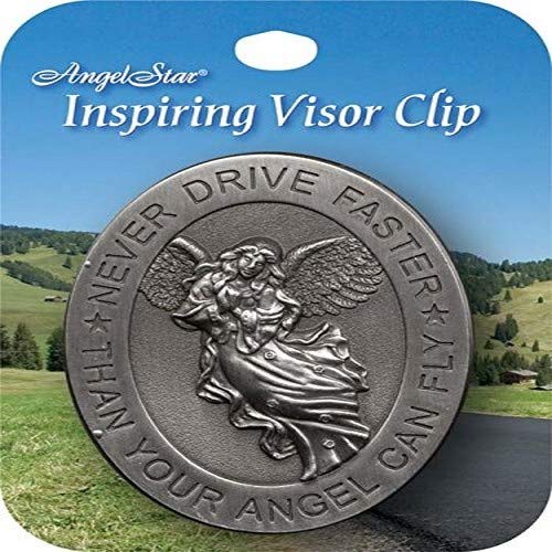 Angelstar 15725 Metal Visor Clip, 2-1/2-Inch, Never Drive Faster - Image 4