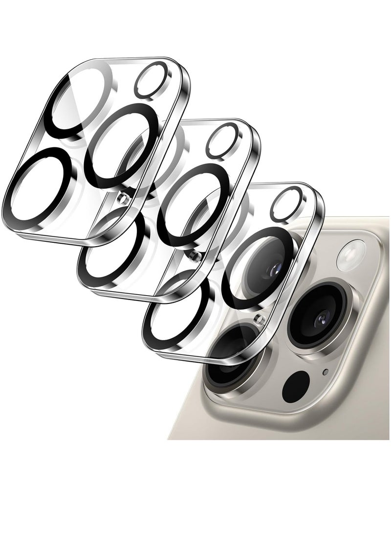 ELTRAZONE 3-Pack Camera Lens Protector for iPhone 16 Pro Max (6.9-Inch) – 9H Tempered Glass, Anti-Scratch, Case Friendly, HD Clear, Night Shot Compatible - Image 1