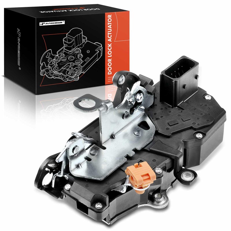 APremium Door Latch Lock Actuator Compatible with Cadillac Chevy GMC Vehicles Tahoe Yukon Escalade Suburban 15002500 Yukon XL 15002500 Sport Utility Front Left Driver Side