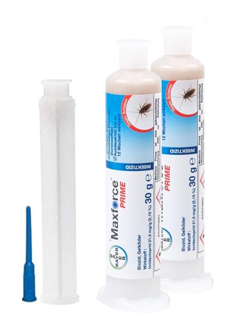 جيل ماكسفورس برايم لمكافحة الصراصير 2 أنبوب 2x30 جرام