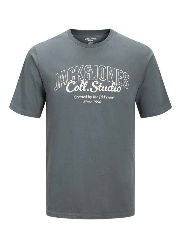 JACK & JONES 3 Pack Of Graphic Crew Neck T-Shirt