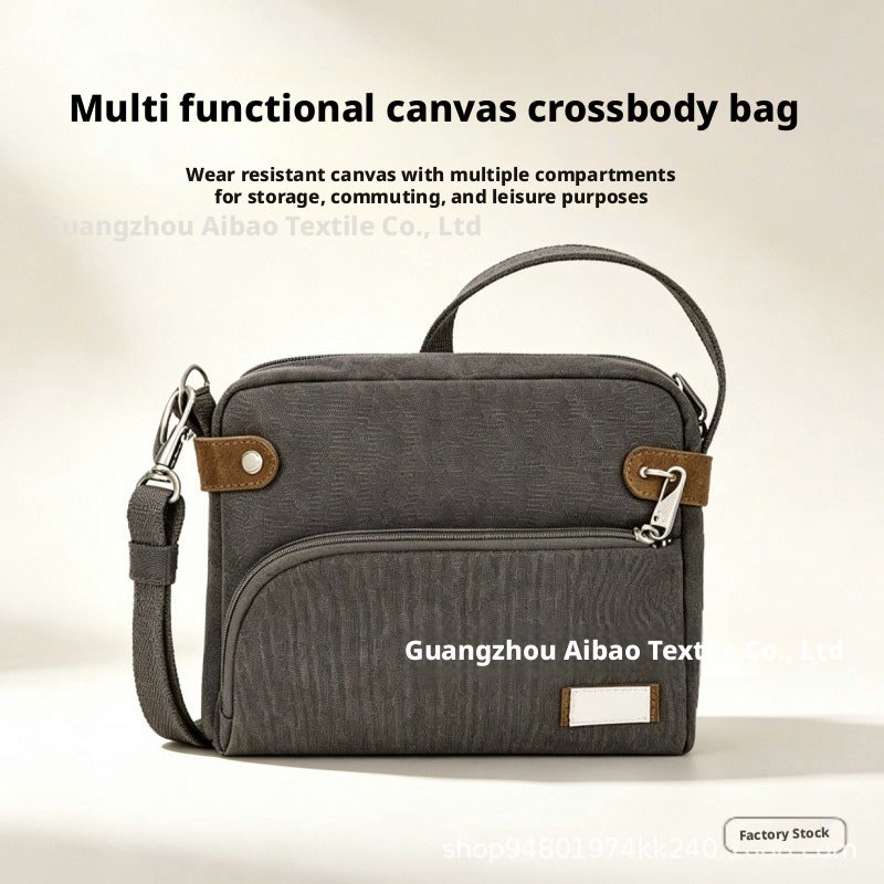 Men's Multifunctional Anti-Theft Crossbody Sling Bag - Image 2