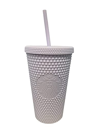 Starbucks 2021 Holiday Bling Studded Cold Cup Tumbler 16oz (Lavender Purple) - Image 4
