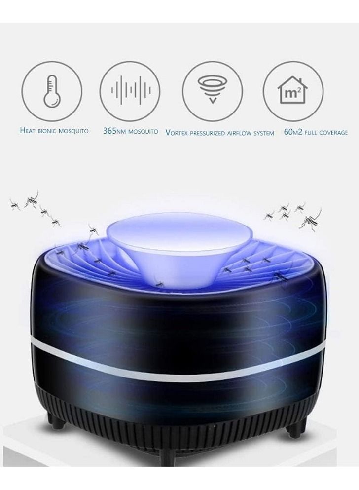 AGD Mosquito Lamp,Mosquito Trap, Portable Insect Killer, LED UV Insecticide Killer Effective And Smart Mosquito Catcher Trap Indoor Outdoor Bedroom Baby Room QiLong  - Image 5