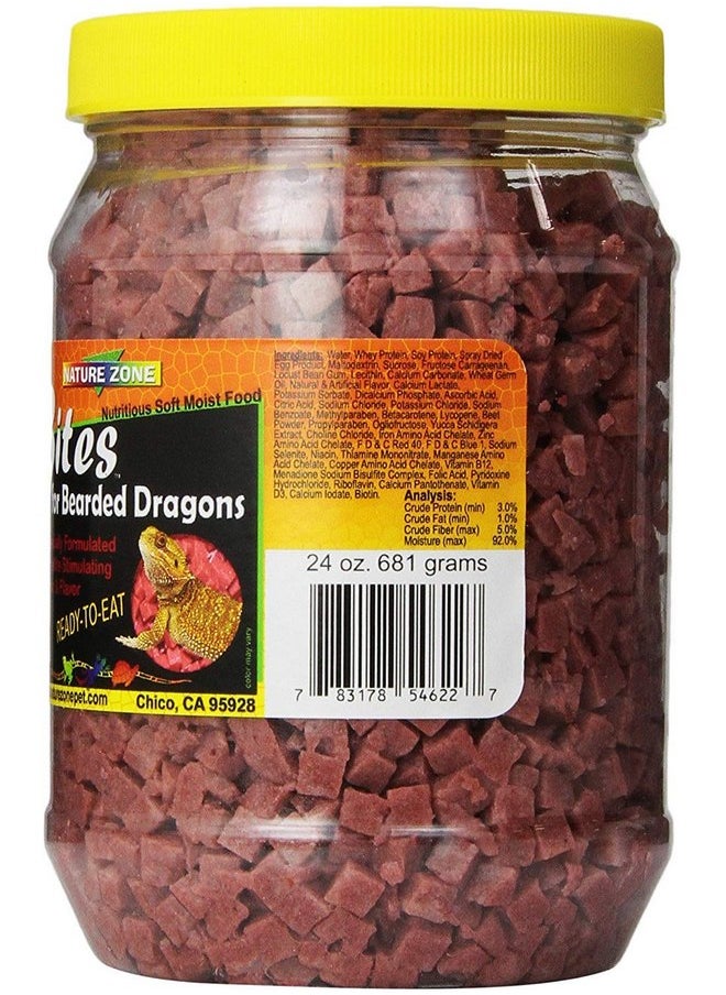 Nature Zone Nutri Bites for Bearded Dragons 24 oz - Pack of 2