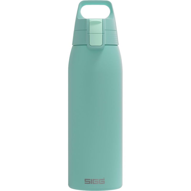 Sigg Reusable Water Bottle Shield ONE Glacier Leakproof Recyclable BPA Free Light blue 34 Oz - Image 2