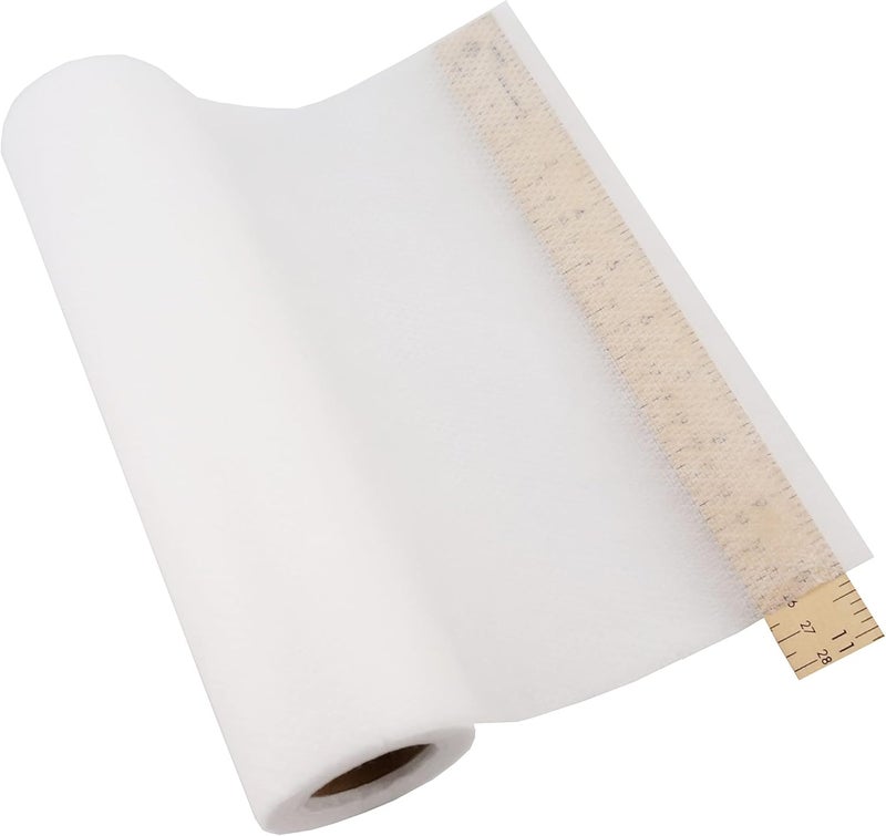 New brothread No Show Mesh Machine Embroidery Stabilizer Backing 10" x 10 Yd roll - Light Weight 1.8 oz - Cut into Variable Sizes for Machine Embroidery and Hand Sewing - Image 1