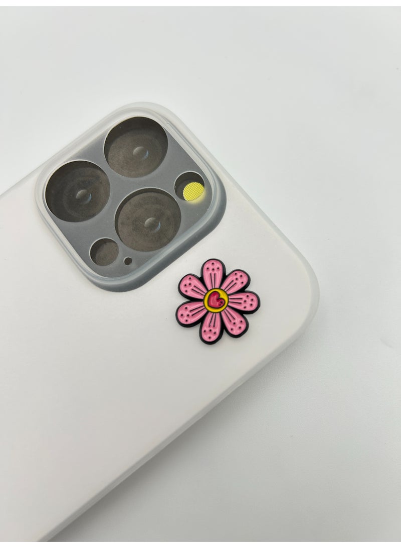 Hello Kitty 8 pieces of Metal stickers - MAIN CHARACTER ENERGY logo GIRL MATH Calculator and Hello Kitty logo and Heart logo and Daisy Flower logo and Luxury Handbag and Sweet Text logo Hair Bow logo- Premium Quality Metal for Mobile, Laptop, Backpacks and more. - Image 5