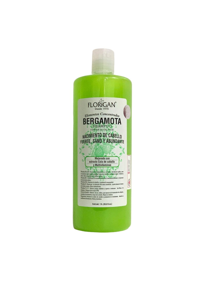 Florigan - Hair Growth Shampoo Bergamota 1lt. Florigan (1 unit) - Image 1