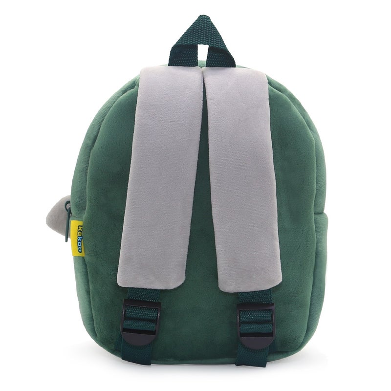 Plush Kids Backpack, Tennis Tiger Animal Design, Soft Lightweight School Bag for Toddlers and Preschool Kids - Image 4