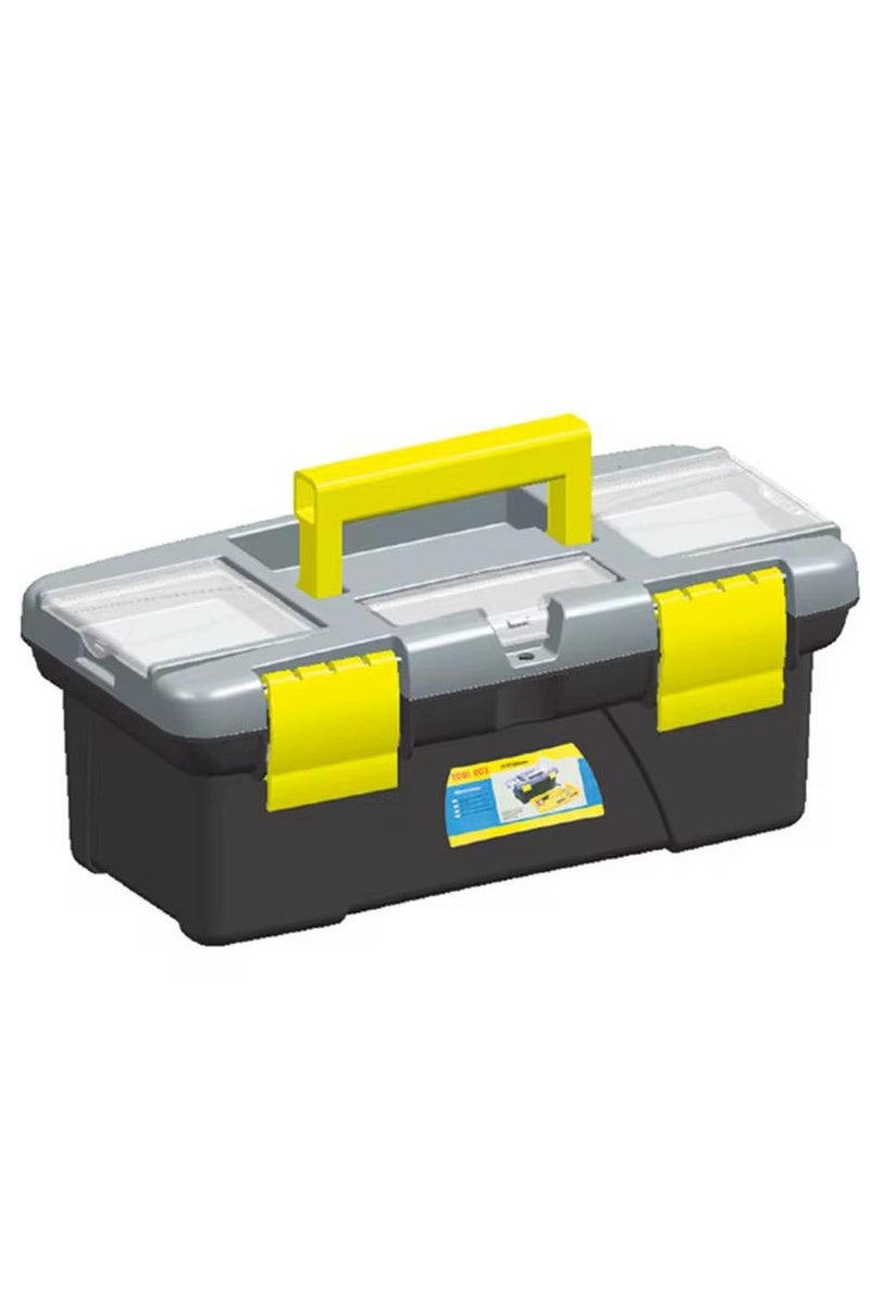 فكسر صندوق أدوات فيكسير عالي التحمل متعدد المقصورات مع غطاء منظم - تخزين محمول للأدوات والملحقات - Image 1