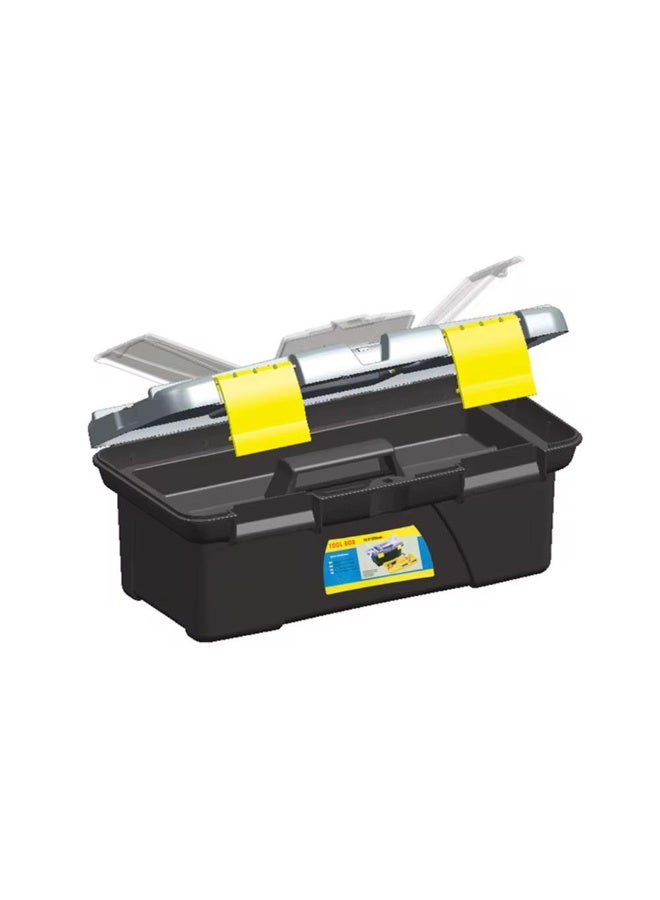 فكسر صندوق أدوات فيكسير عالي التحمل متعدد المقصورات مع غطاء منظم - تخزين محمول للأدوات والملحقات - Image 3