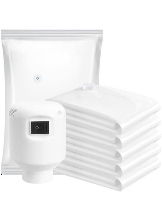 جيجيرو مجموعة أكياس تخزين المكنسة الكهربائية مع مضخة كهربائية - Image 1