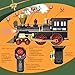 BUBUQE Train Set for Kids Remote Control Train Toys wSteam Locomotive Fuel Tank Car  Luxury Tracks Electric Trains wRealistic SmokeSounds  Lights Christmas Birthday Gift for Boys Girls 3 4 5 6 7 - Image 4