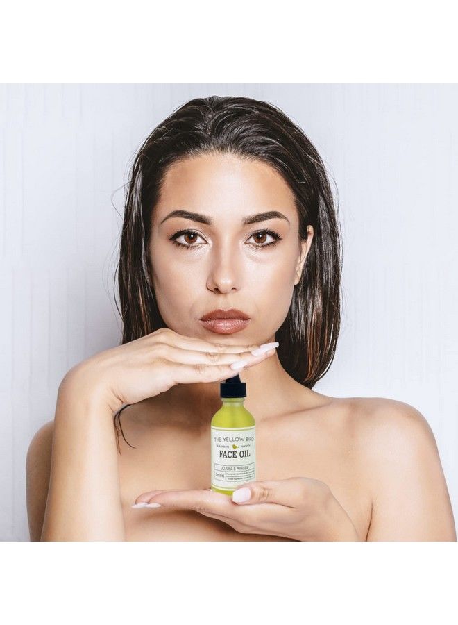 The Yellow Bird Yellow Bird Nourishing Face Oil All Natural Hydrating Anti Aging Facial Serum Includes Jojoba Marula Primrose & Rosehip For Restoring Skin - Image 5