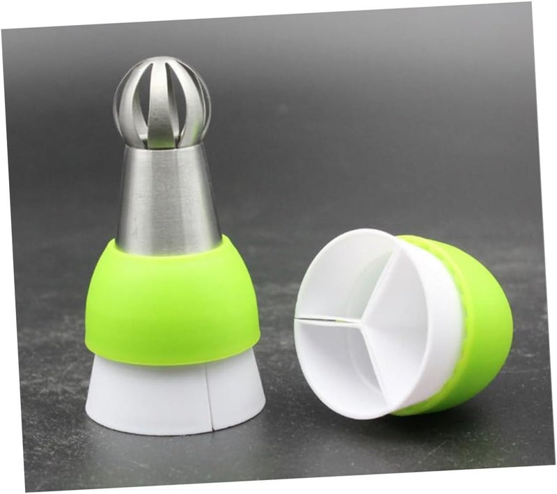 4-Pack Large Piping Tip Couplers for Icing Nozzles Sturdy Nozzle Converter for Cake Decorating Easy Attachment and Swapping Compatible Russian Piping Tips - Image 2