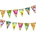FEPITO 2 Pack Hawaiian Bunting Banners Luau Tropical Bunting 6 Meters for Summer Luau Tiki Beach Party Decorations - Image 3