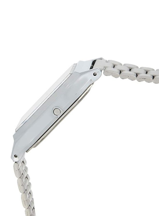 كاسيو ساعة يد رقمية وبعقارب كلاسيكية طراز AQ-230A-1DMQ - قياس 39 مم - لون فضي رجال - Image 3