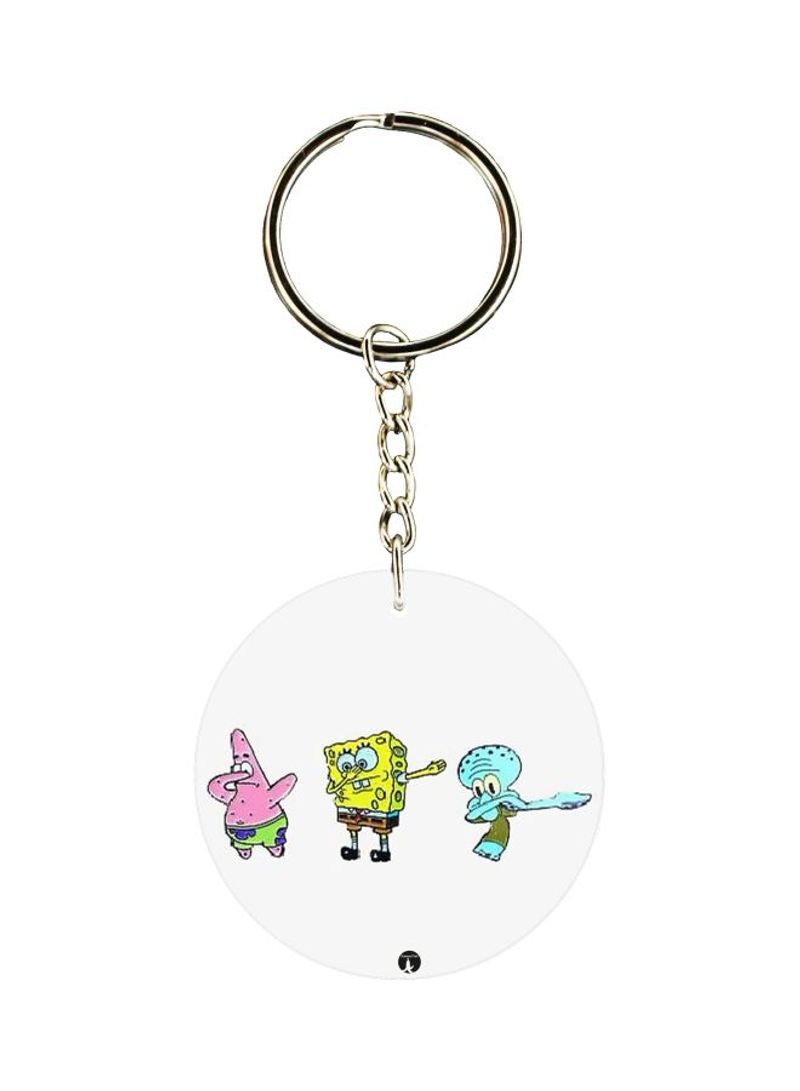 RKN Cartoon Printed Double-Sided Keychain