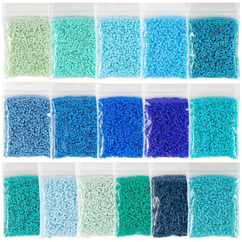 2100pcs 2.6mm Fused Bead Set DIY Creative Everyday Jewelry Making Kit Perfect Holiday Gift And Party Decoration Supplies - Image 2
