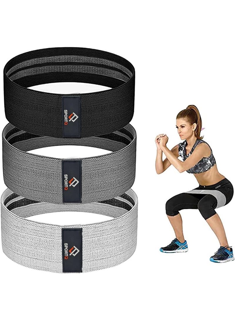 سبورت كيو بريميوم سبورت كيو®️ احزمة مقاومة للارجل مضادة للانزلاق للأرداف للنساء والرجال، أحزمة تمارين للأرداف والساقين - 3 مستويات مقاومة للأربطة للأرداف والساقين - Image 1