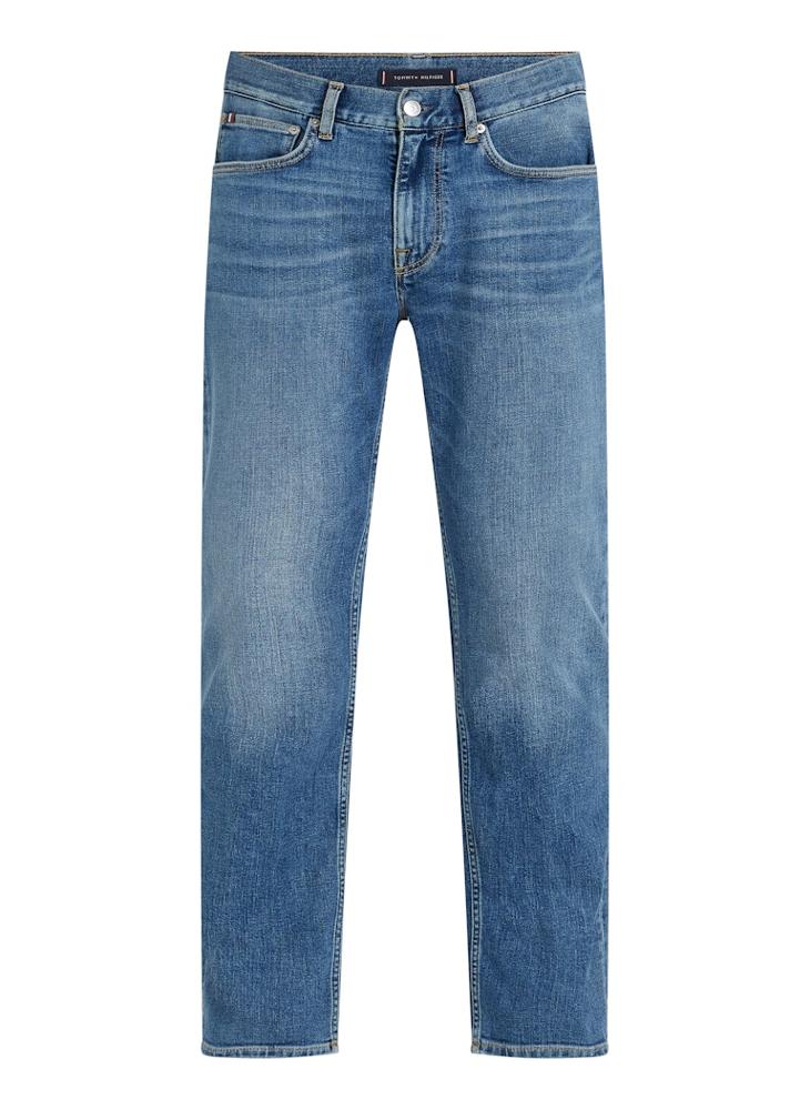 TOMMY HILFIGER Stright Fit Mid Wash Jeans  - Image 5