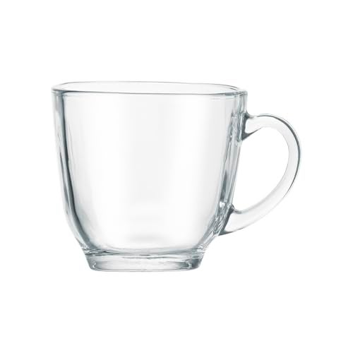 MARKQUES Teaware Glass Cup for Green Tea, Herbal Tea, Coffee (Transparent, Clear, 200 ml) 1 Pieces - Image 2