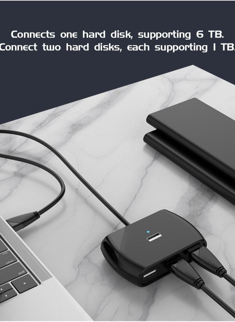 ماركة غير محددة محور USB ، محور كمبيوتر محمول ، مقسم ، موسع ، طول الكابل 1.2 متر  - Image 4