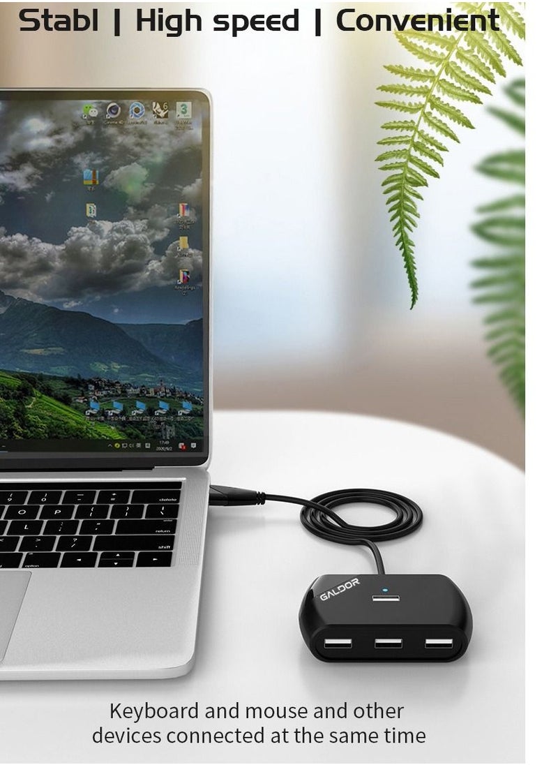 ماركة غير محددة محور USB ، محور كمبيوتر محمول ، مقسم ، موسع ، طول الكابل 1.2 متر  - Image 3