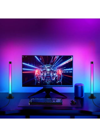 RGB Smart LED Light Bars, Gaming Lights, Sync to PC Screen & Music, Ambient Lighting with Over 44 Scene Modes, Voice Control, LED Backlight for Gaming Setup, PC, TV, Room Decoration - pzsku/Z985447273395287ABDD7Z/45/_/1680248560/7ad780f9-b6d1-442f-a685-a0720f79949c
