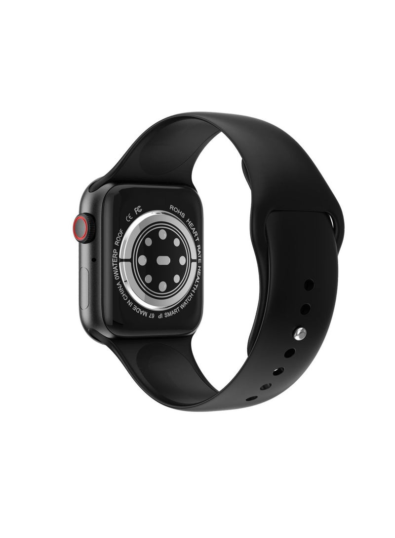 GULFLINK Smart Watch Full touch square screen Silicon Strap Android and IOS System Support - Image 3