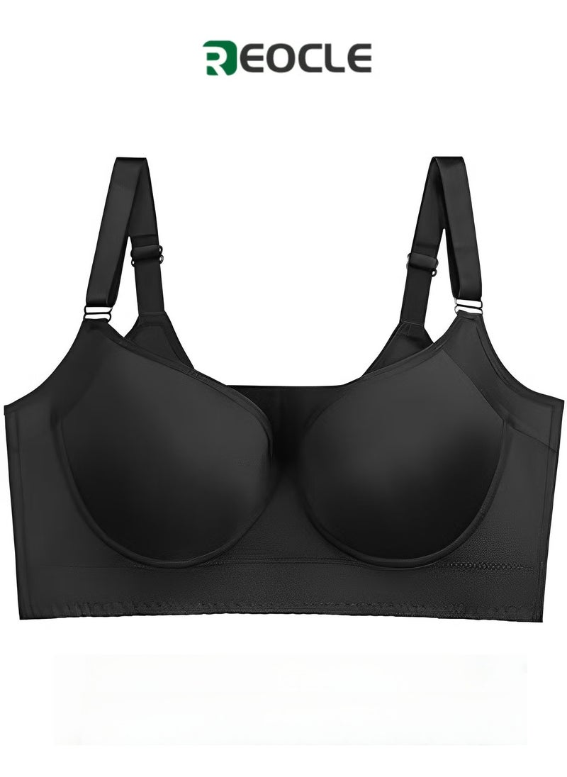 REOCLE Women's Filifit Sculpting Uplift Bra Fashion Deep Cup Bra Full Back Coverage Slimming Bra Plus Size Push Up Sport Bra - Image 1