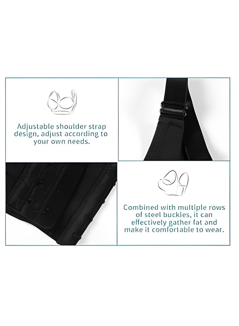 REOCLE Women's Filifit Sculpting Uplift Bra Fashion Deep Cup Bra Full Back Coverage Slimming Bra Plus Size Push Up Sport Bra - Image 3