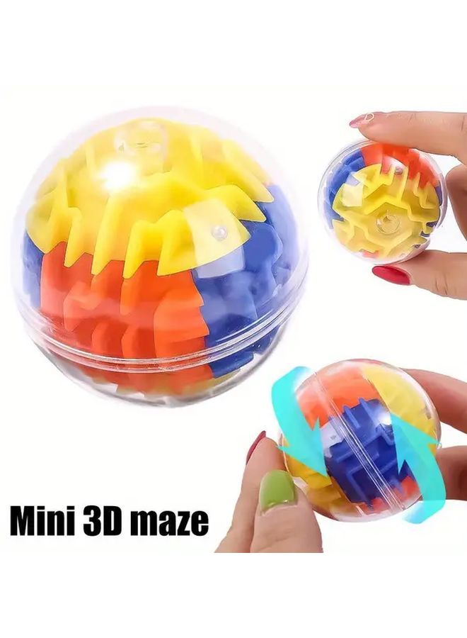 قطعتان 3D كرة الذاكرة الجاذبية ألعاب لغز متاهة شفافة لعبة تعليمية محيرة للدماغ - Image 5