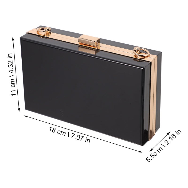 Candy Color Acrylic Crossbody Bag With Shoulder Strap Compact Evening Clutch For Women Party - Image 5