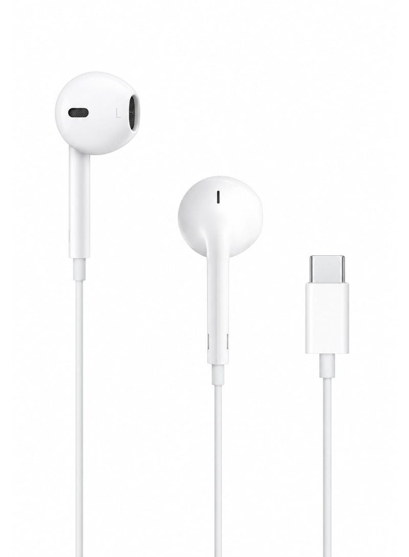 ZeroSpace Wired EarPods with USB-C Connector White - Image 3