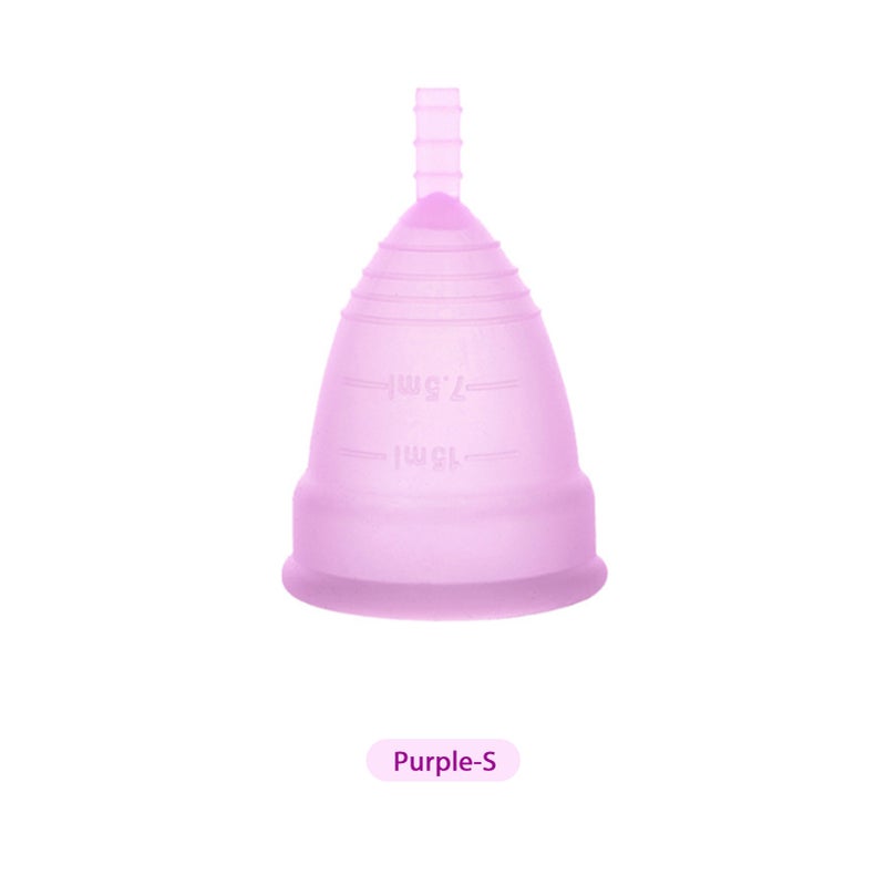 Women's Menstrual Cup Medical Silica Gel Food Grade Material Menstrual Period Cup can be Recycled Feminine Hygiene Menstrual Cup Multiple Specifications Optional - Image 1