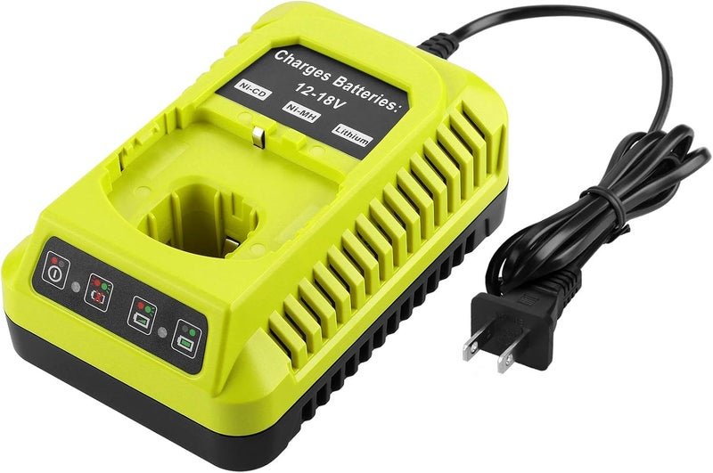 energup 18V P117 Replacement Ryobi Charger for Li-ion Ni-cad Ni-Mh Battery, for 18V MAX One Plus Battery P100 P102 P103 P105 P107 P108 1400670 for Ryobi Charger - Image 1