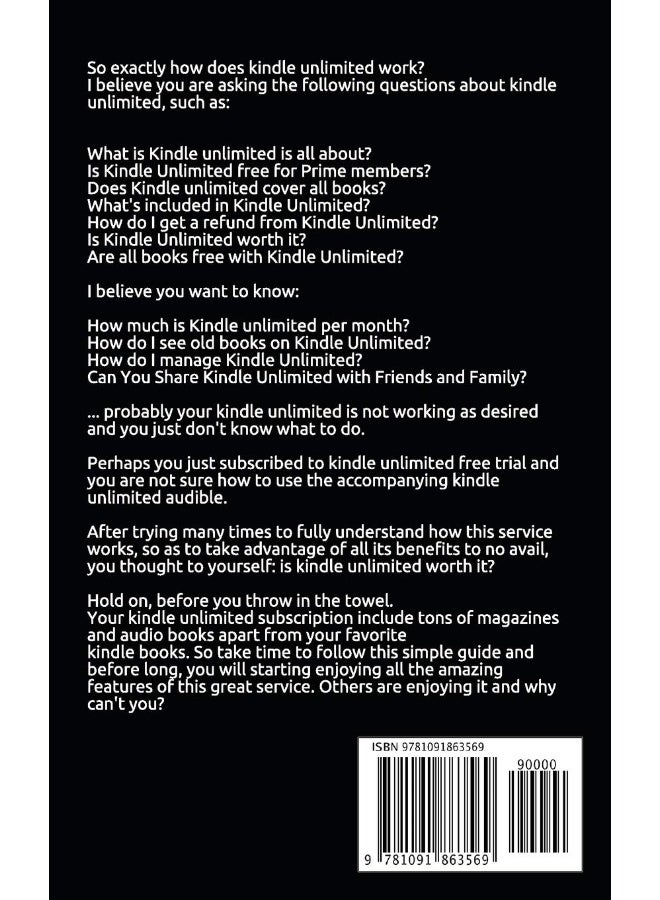 How Does Kindle Unlimited Work: How to Sign up for kindle unlimited free trial, download titles and cancel kindle unlimited subscription.: 4 (Smart Kindle Tips) - Image 2