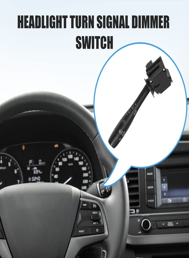 LCWRGS Turn Signal Switch Compatible with 2004-2012 Chevy Malibu, 2005-2011 Pontiac G6, 2007-2009 Saturn Aura, Headlight Dimmer Switch Blinker Lever, 20940369, D6253E, SW8004 - Image 5
