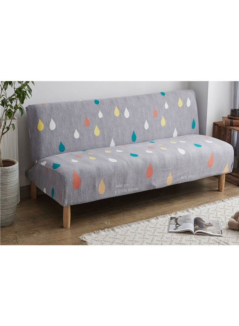 NIBEMINENT Colour Block Sofa Slipcover Multicolour 160-190centimeter - Image 1