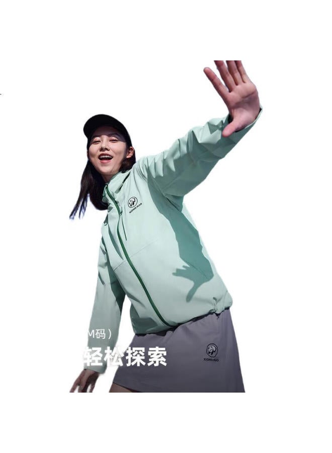 Panda Camel 【Rain Shell Lt】Outdoor Assault Jacket Men And Women Wear Waterproof Windproof Mountaineering Clothing Salt Mist Blue Female, S - Image 2