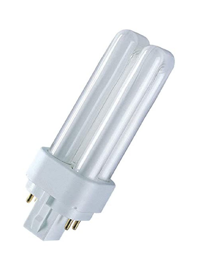 OSRAM DULUX-DE 13W COOL DAYLIGHT G24q-1 4PIN Cool Daylight Compact Fluorescent lamp Bulb - Pack of 10 - Image 2