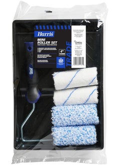 Harris 4" Harris Trade Roller Set (Paint Tray + 2 Jumbo Sleeve + 2 Sleeve)  - Image 2