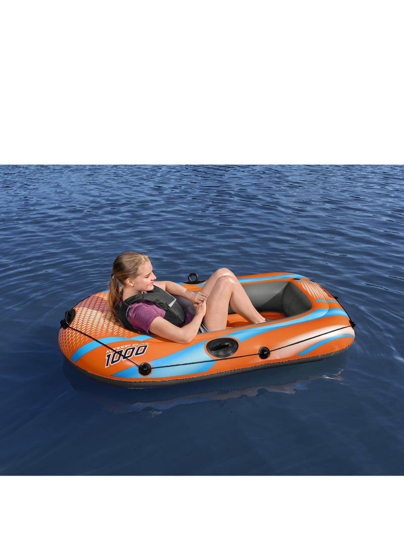 Bestway - Candor Inflatable Swimming Boat with Comfortable Seats - Practical and Safe Design for Lakes and Rivers 26-61135 - Image 1