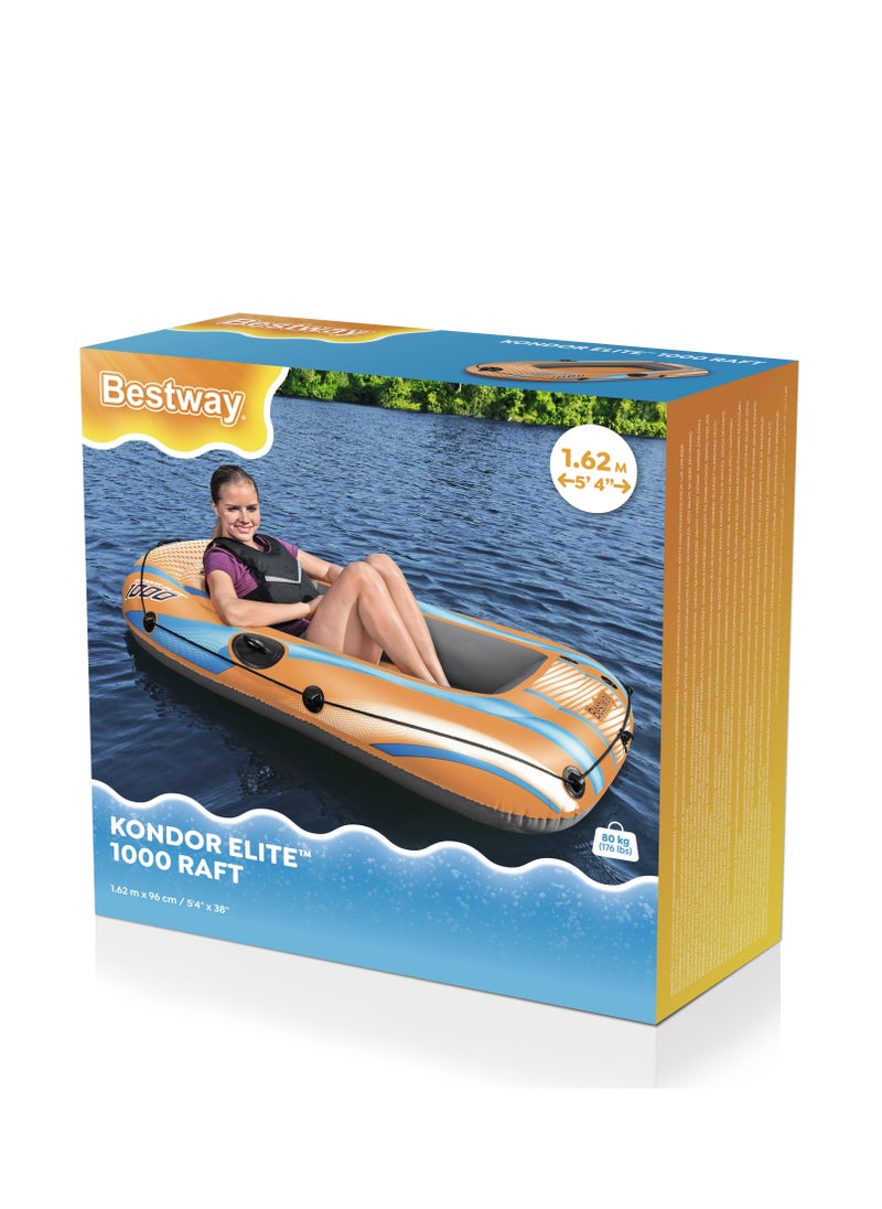 Bestway - Candor Inflatable Swimming Boat with Comfortable Seats - Practical and Safe Design for Lakes and Rivers 26-61135 - Image 1