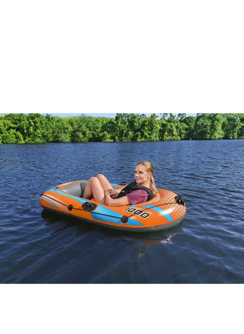 Bestway - Candor Inflatable Swimming Boat with Comfortable Seats - Practical and Safe Design for Lakes and Rivers 26-61135 - Image 1