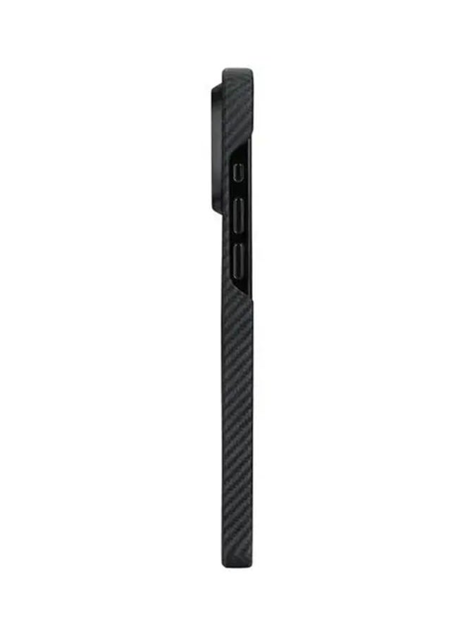 PITAKA - iPhone 15Pro Max Case Fusion Weaving MagEZ 600D Back Cover / No Signal Interference / Wireless Charging Friendly / Camera Protection - Overture - Image 1
