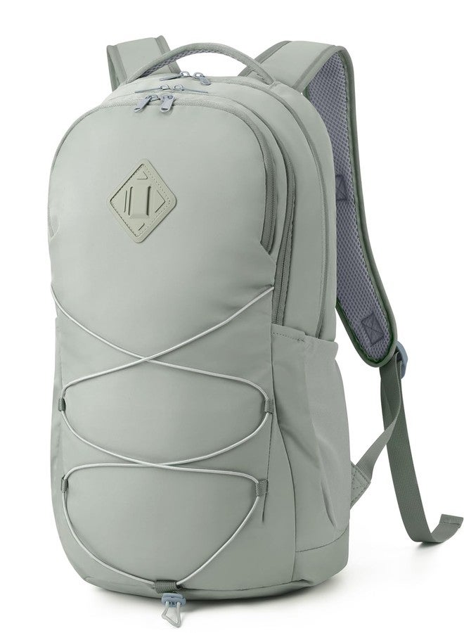 WANDF 15.6-Inch Laptop Backpack for Women, Travel Backpack Water-Resistant Lightweight College Backpack for Work Casual Business Weekender (Green) - Image 1